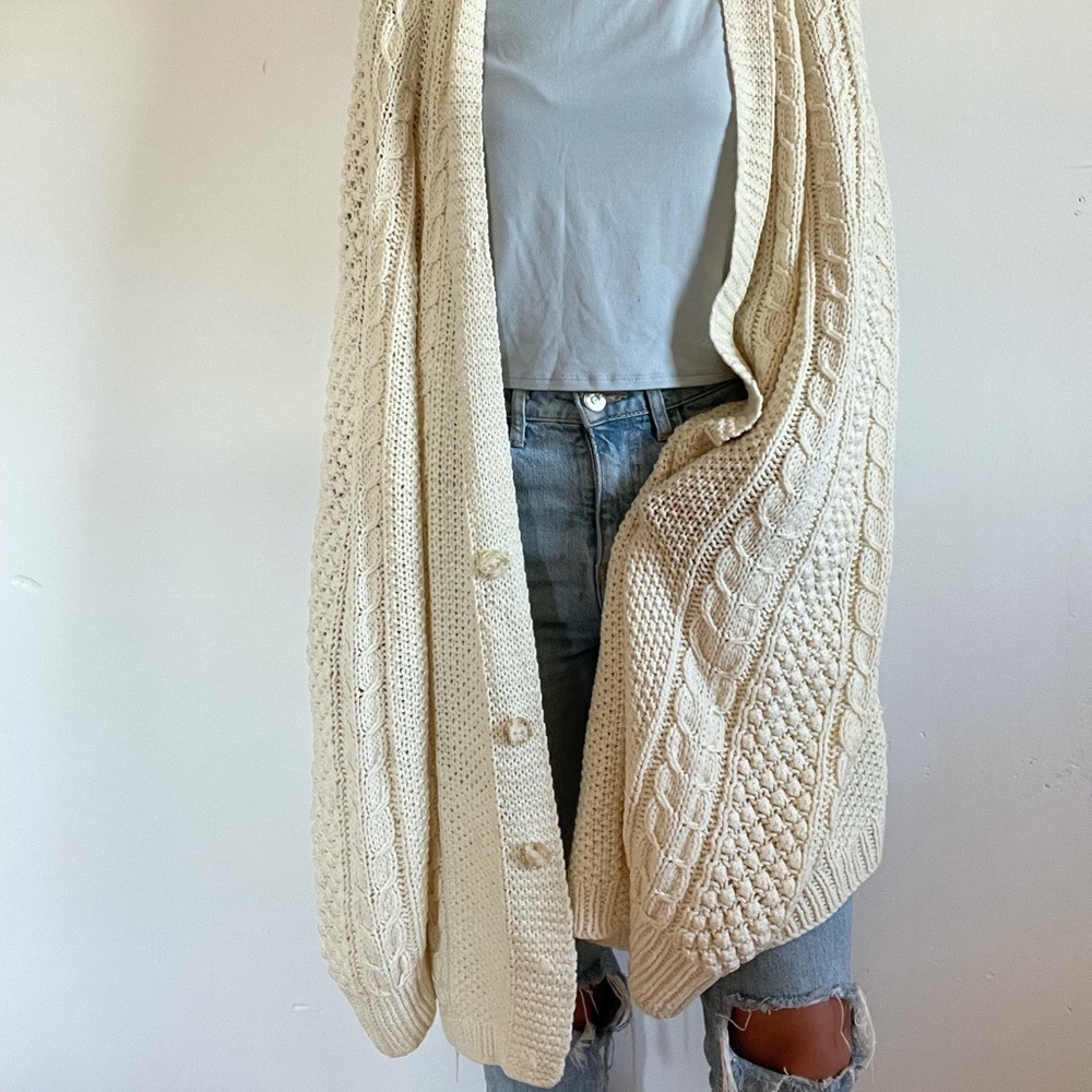 VINTAGE oversized cardigan
